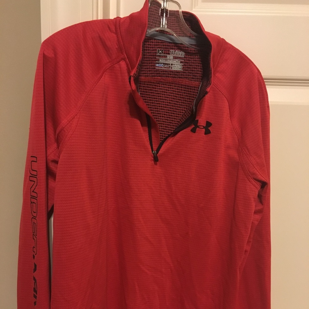 Boys Under Armour Athletic Jacket size YXL-fitted